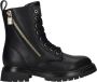 Tommy Hilfiger Ashlyn veterboots zwart Meisjes Imitatieleer 35 - Thumbnail 2