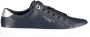 Tommy Hilfiger Sportieve Blauwe Veterschoenen met Contrastdetails Blue - Thumbnail 1