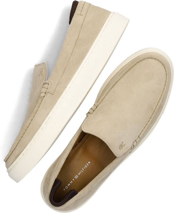 Tommy Hilfiger Casual Hilfiger Loafer Loafers Instappers Heren Beige