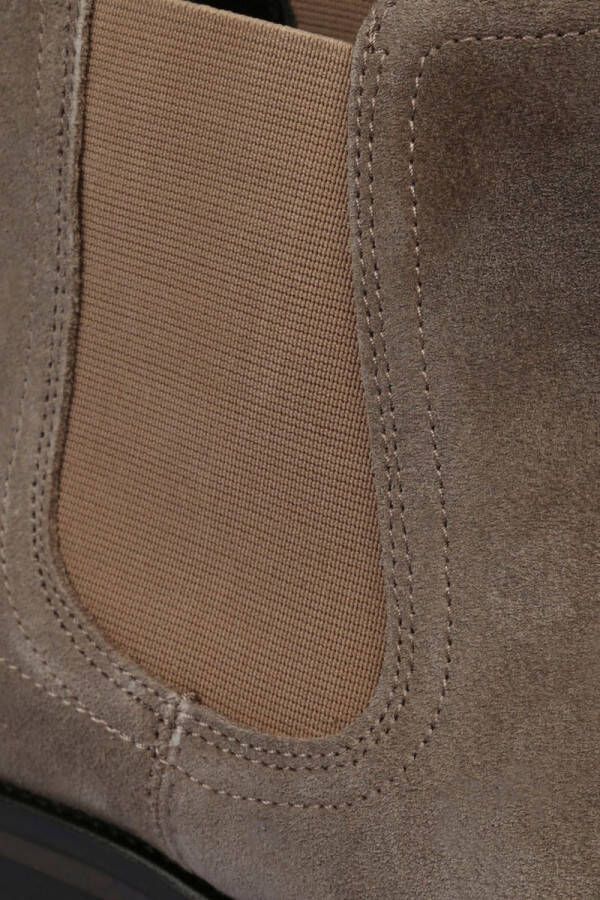 Tommy Hilfiger Chelsea Boots Beige Schoen cm Suede Leer Heren