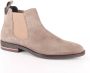 Tommy Hilfiger Chelsea Boots Beige Schoen cm Suede 100 Leer Heren - Thumbnail 1