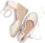 TOMMY HILFIGER Espadrilles Dames Closed Toe Wedge Monogram W Maat: 41 Materiaal: Canvas Kleur: Wit - Thumbnail 2