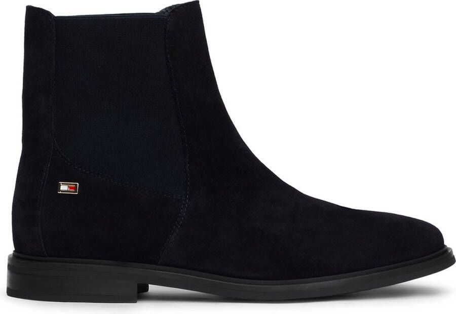 Tommy Hilfiger Flag Low Chelsea Boots Dames Blauw