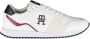 Tommy Hilfiger Geborduurde Lace-Up Sports Sneaker White Heren - Thumbnail 1