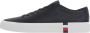 Tommy Hilfiger Blauwe Sportieve Vetersneakers met Logo Blue Heren - Thumbnail 3