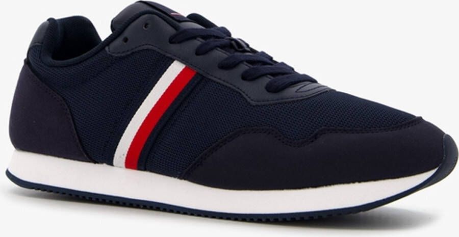 Tommy Hilfiger Sneakers van gerecycled polyestermengsel Blue Heren