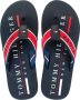 Tommy Hilfiger Teenslippers HILFIGER MARITIME BEACH SANDAL met een logo opschrift - Thumbnail 2