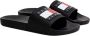 TOMMY JEANS Badslippers POOL SLIDE ESS zomerschoen poolslides slippers met opvallende logo-vlag - Thumbnail 15