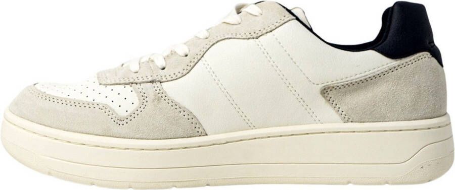 Tommy Hilfiger Sportieve Witte Uni Patroon Instap Sneakers White Heren