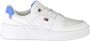 Tommy Hilfiger Sportieve Vetersneakers Wit Contrastdetails White Heren - Thumbnail 1