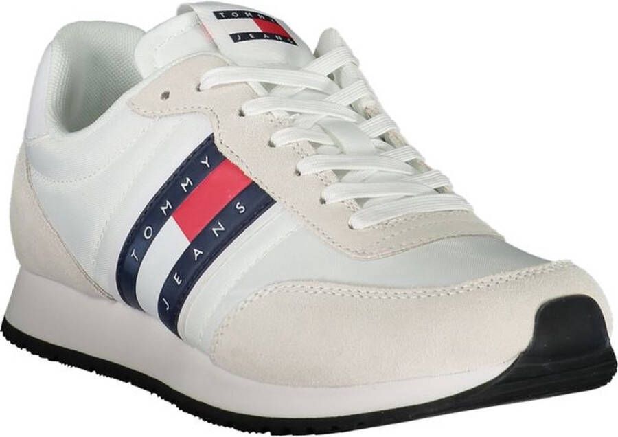 TOMMY JEANS Sneakers TJM RUNNER CASUAL ESS vrijetijdsschoen halfschoen veterschoen met zijlogo-vlag