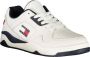 Tommy Hilfiger Polyester Vetersneaker Met Contrasterende Details En Logoprint - Thumbnail 1