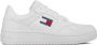 TOMMY JEANS Plateausneakers TJW RETRO BASKET ESS vrijetijdsschoen halfschoen veterschoen met zijlogo-vlag - Thumbnail 3