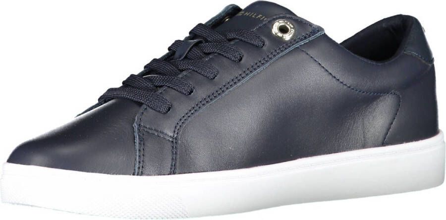 Tommy Hilfiger Sportieve Blauwe Veterschoenen met Contrastdetails Blue