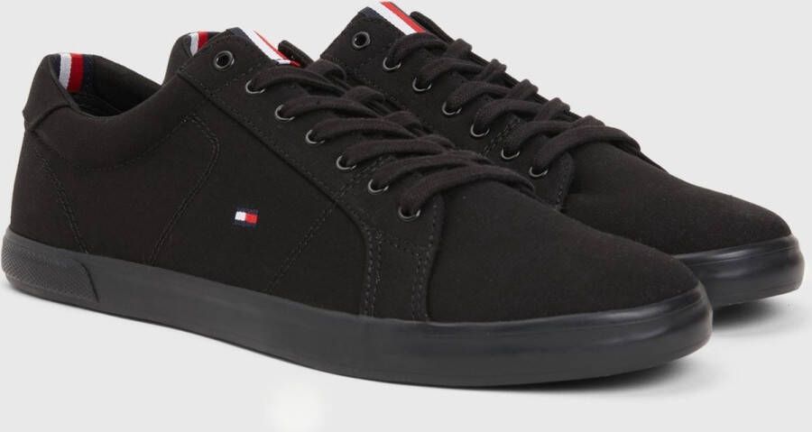 Tommy Hilfiger Sneakers H2285ARLOW 1D met zijlogo-vlag vrijetijdsschoen halfhoge schoen veterschoen