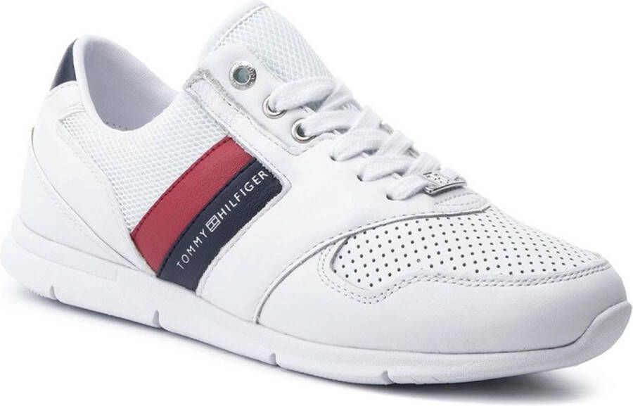 Tommy Hilfiger Sneakers Venus 22A Schrift op de buitenkant vrijetijdsschoen lage schoen Veterschoen