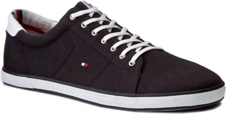 Tommy Hilfiger Sneakers H2285ARLOW 1D met zijlogo-vlag vrijetijdsschoen halfhoge schoen veterschoen