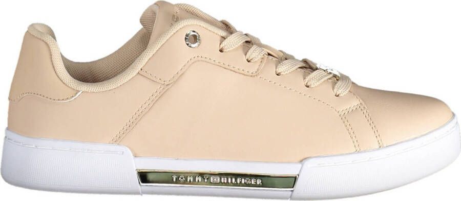 Tommy Hilfiger Sportieve Roze Veterschoenen met Contrastdetails Multicolor Dames - Foto 1