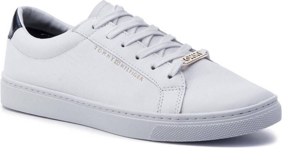 Tommy Hilfiger Sneakers Venus 22A Schrift op de buitenkant vrijetijdsschoen lage schoen Veterschoen