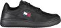 Tommy Hilfiger Retro Basket Ess Lage Top Sneakers Black Dames - Thumbnail 1