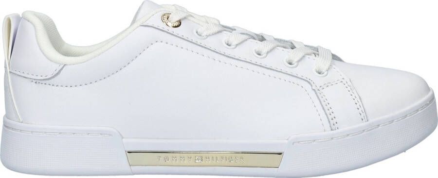 Tommy Hilfiger Sport Chique Court dames sneaker Wit