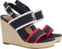 Tommy Hilfiger Sport Tommy Hilfiger Feminine Wedge dames sleehak Blauw - Thumbnail 1