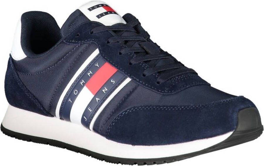 TOMMY JEANS Sneakers TJM RUNNER CASUAL ESS vrijetijdsschoen halfschoen veterschoen met zijlogo-vlag