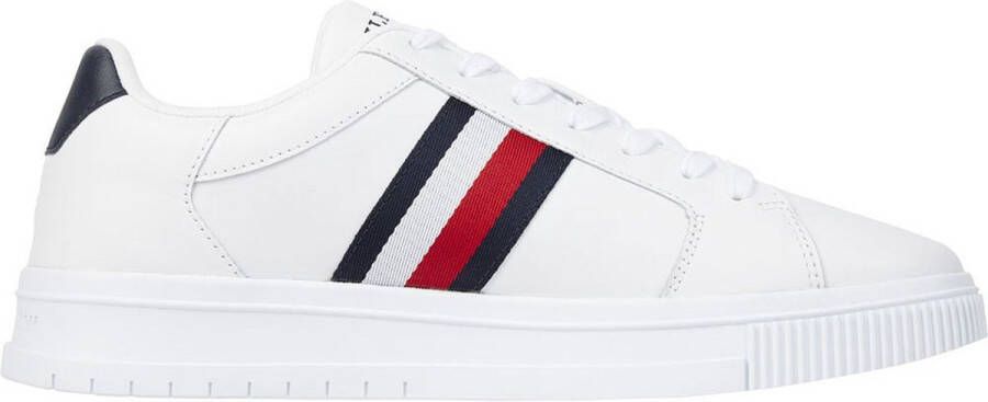 Tommy Hilfiger Sportsneaker Met Veters En Contrasterende Details En Printlogo - Foto 4