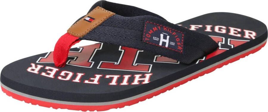 Tommy Hilfiger teenslippers Wit