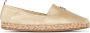 TOMMY HILFIGER Espadrilles Dames Th Flat Maat: 39 Materiaal: Leer Kleur: Goud - Thumbnail 2