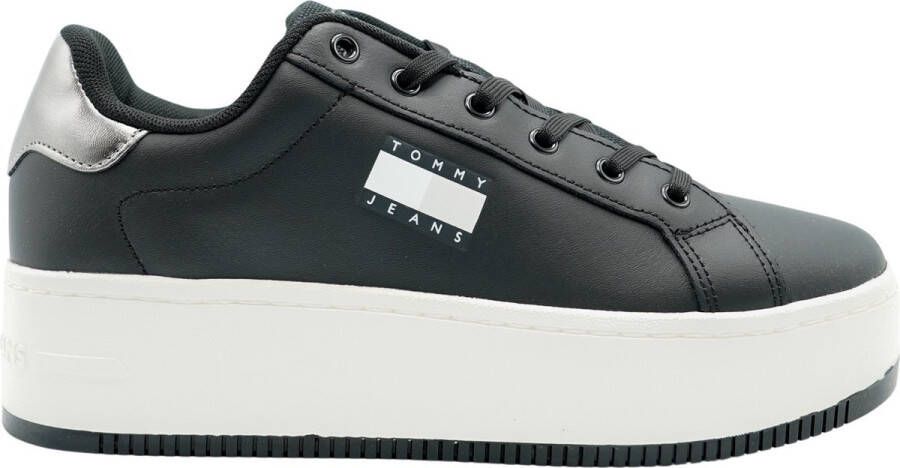 Tommy Hilfiger TJW Flatform Dames Sneaker Warm Stone