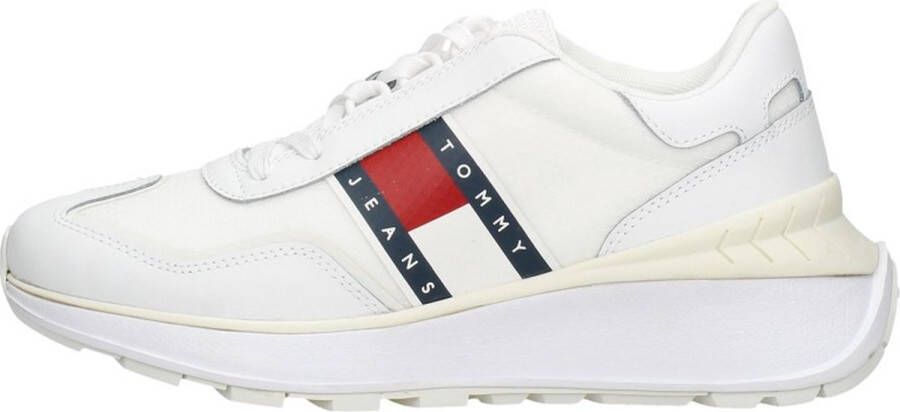 TOMMY JEANS Sneakers met sleehak FASHION RETRO RUN met merklabel opzij