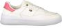 Tommy Hilfiger Witte Polyester Casual Sneaker Vrouwen White Dames - Thumbnail 1