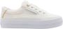 Tommy Hilfiger Crème Katoenen Sneaker Dames Collectie Beige Dames - Thumbnail 1