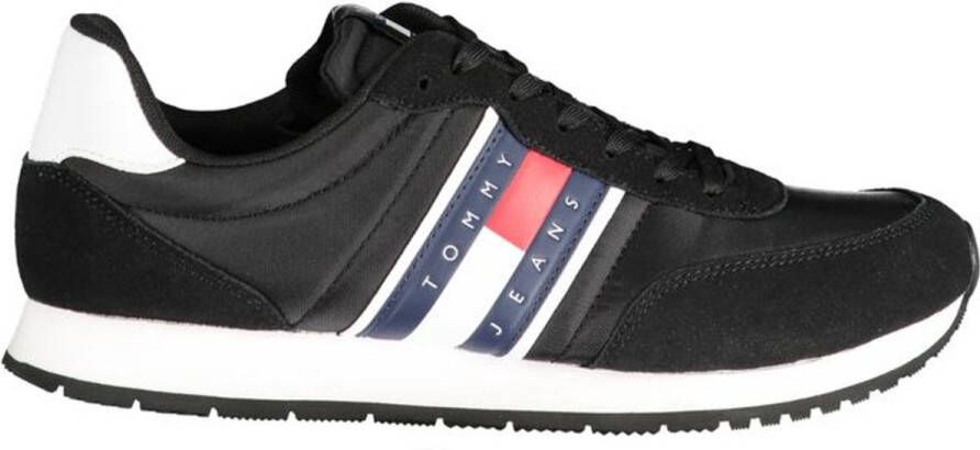 TOMMY JEANS Sneakers TJM RUNNER CASUAL ESS vrijetijdsschoen lage schoen veterschoen met zijlogo-vlag