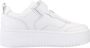 Tommy Jeans Sneakers met plakband en flatform White Dames - Thumbnail 1