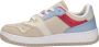 Bruin Tinten Tommy Jeans Meg Low Lage sneakers Leren Sneaker Dames Beige - Thumbnail 10