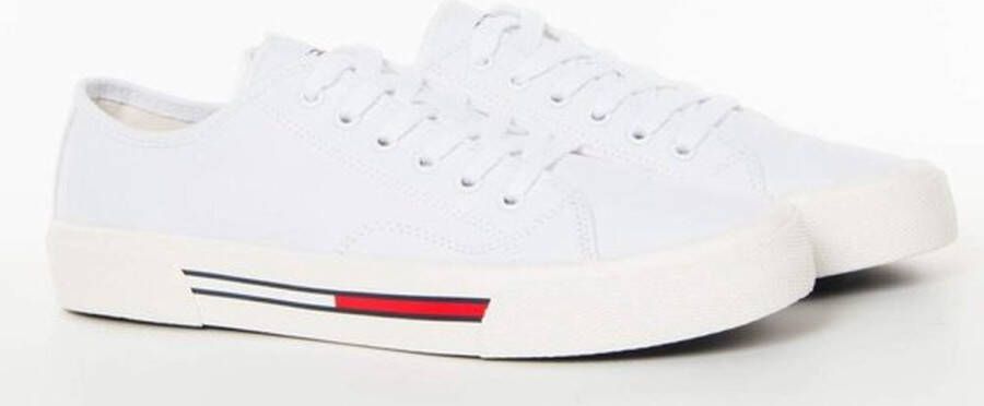 Tommy Jeans Sneakers met labeldetails model 'CANVAS'