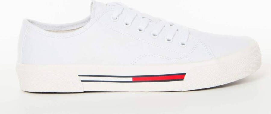 Tommy Jeans Sneakers met labeldetails model 'CANVAS'