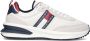 Tommy Hilfiger Leren buitenzool hardloopschoenen White Heren - Thumbnail 2