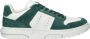 TOMMY JEANS Tommy Hilfiger TJM Mix Mat heren sneaker Wit Groen - Thumbnail 1