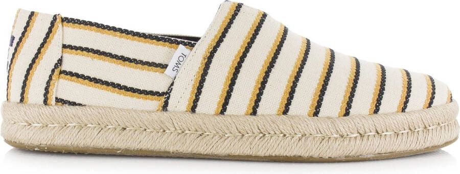 TOMS Alp Rope 2-0 espadrille met raffia details