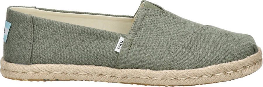 TOMS Shoes ALPARGATA ROPE Volwassenen Instappers Groen