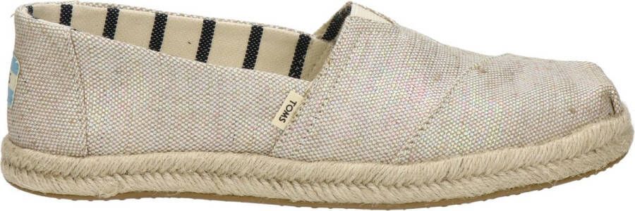 TOMS Classic espadrille met metallic details - Foto 1