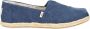 TOMS Seasonal classic Blauw Canvas Espadrilles Dames - Thumbnail 5