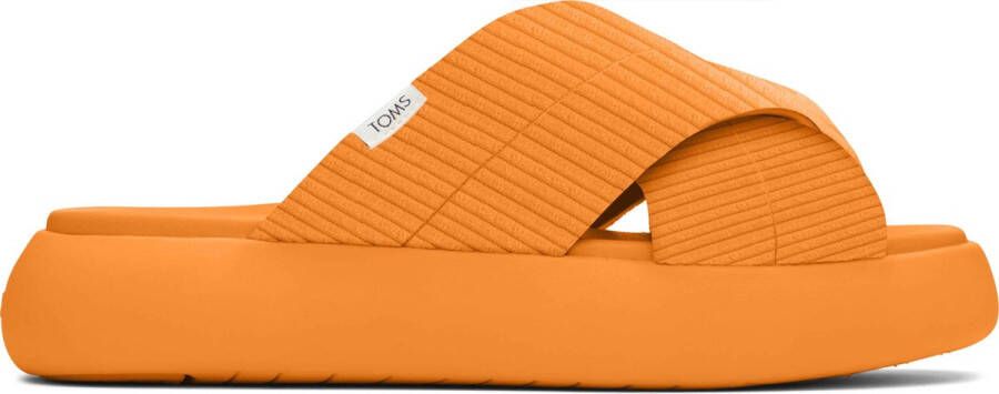 TOMS Alpargata Mallow Crossover Dames Slippers Orange