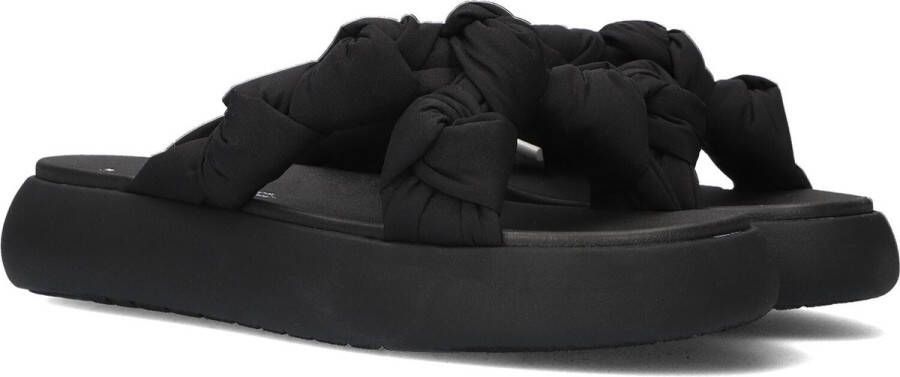 TOMS Alpargata Mallow Crossover Knot Slippers Dames Zwart