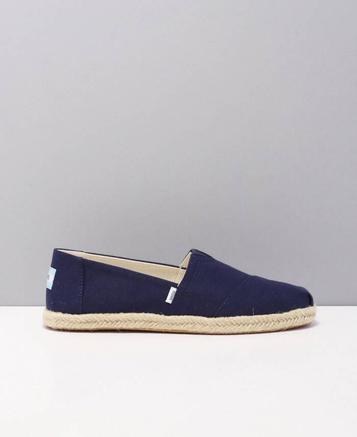 TOMS Alpargata Mallow Instappers Dames Zwart