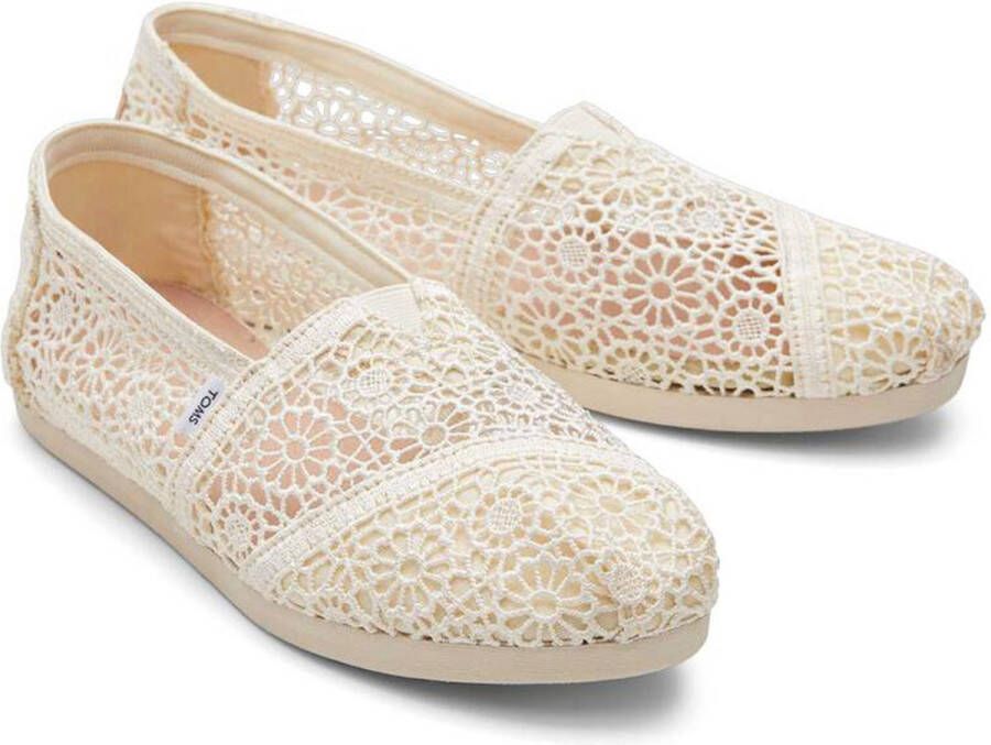 TOMS Alpargata Met Kant Beige