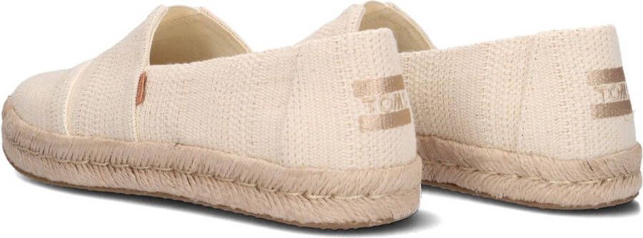 TOMS Espadrilles Dames Alpargata R Lurex Maat: 37 Materiaal: Textiel Kleur: Beige - Foto 3